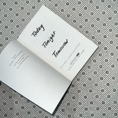 today tonight tomorrow by rachel lynn solomon