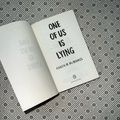 one of us is lying one of us is lying book 1 by karen m mcmanus