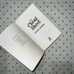 the cheat sheet by sarah adams