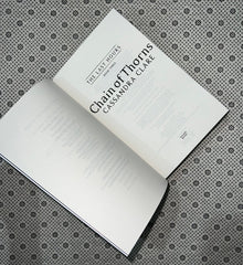 chain of thorns the last hours series book 3 collectors first edition by cassandra clare