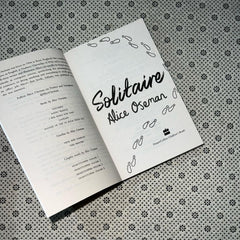 solitaire by alice oseman