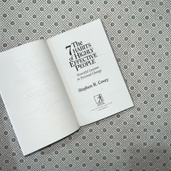 the 7 habits of highly effective people 25th anniversary edition by stephen r covey