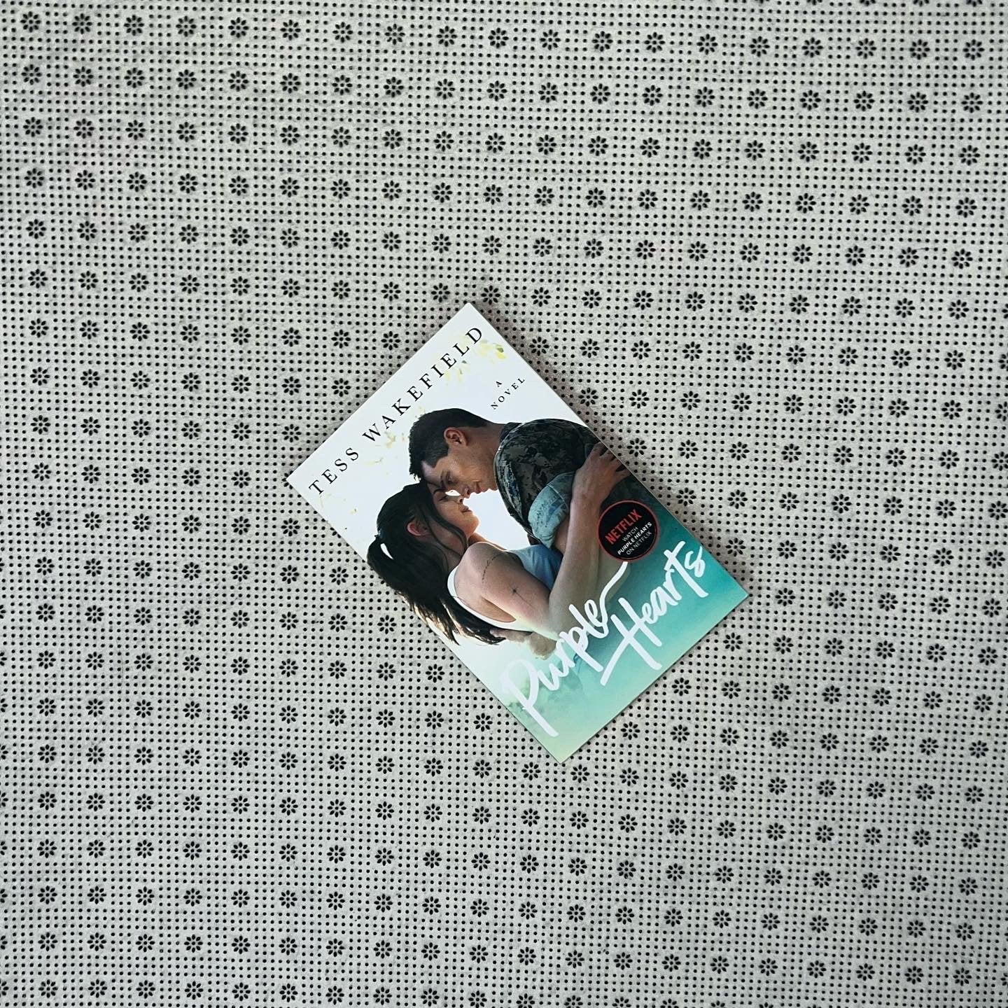 purple hearts movie tie in edition by tess wakefield