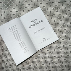 love and other words by christina lauren