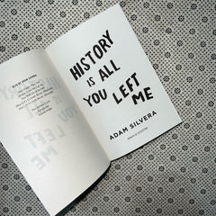 history is all you left me by adam silvera