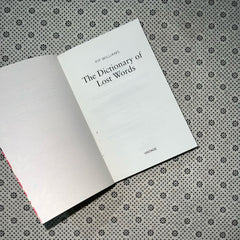 the dictionary of lost words by pip williams