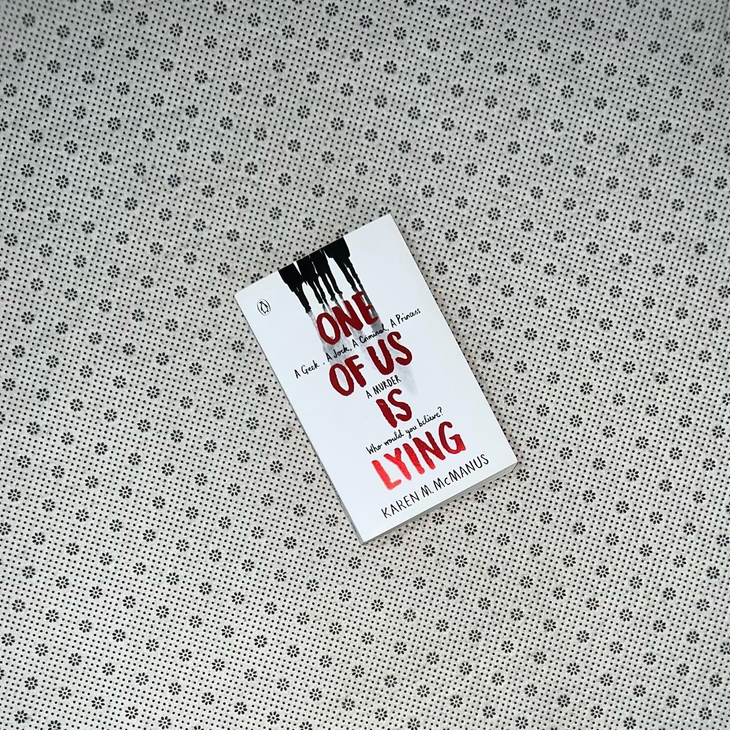 one of us is lying one of us is lying book 1 by karen m mcmanus