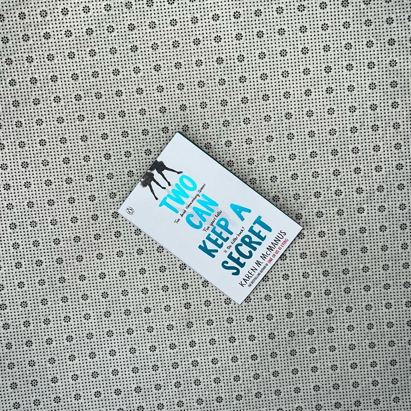 two can keep a secret coloured edges by karen m mcmanus