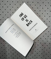 one of us is back one of us is lying book 3 by karen m mcmanus