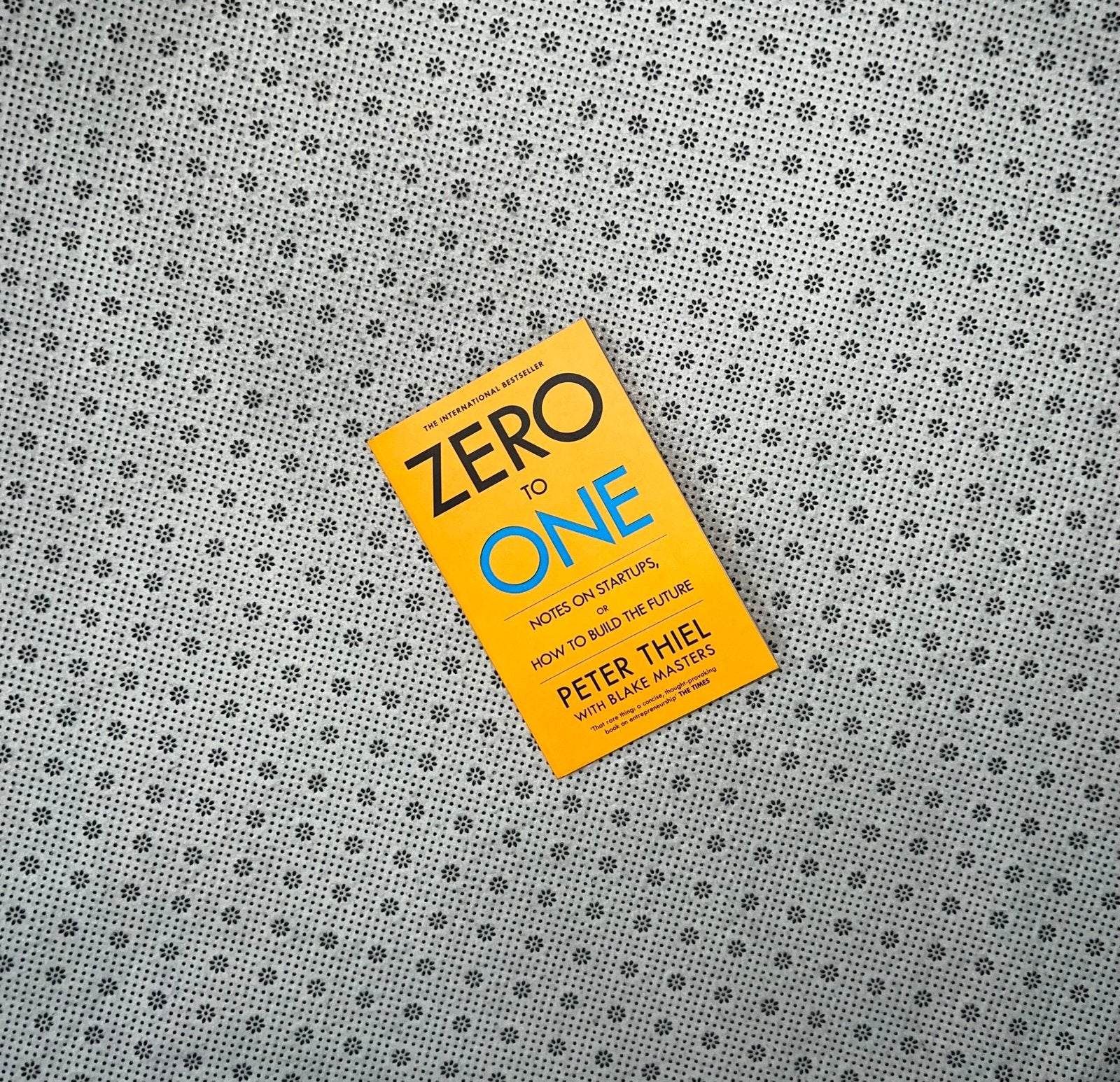 zero to one by peter thiel