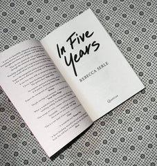 in five years by rebecca serle