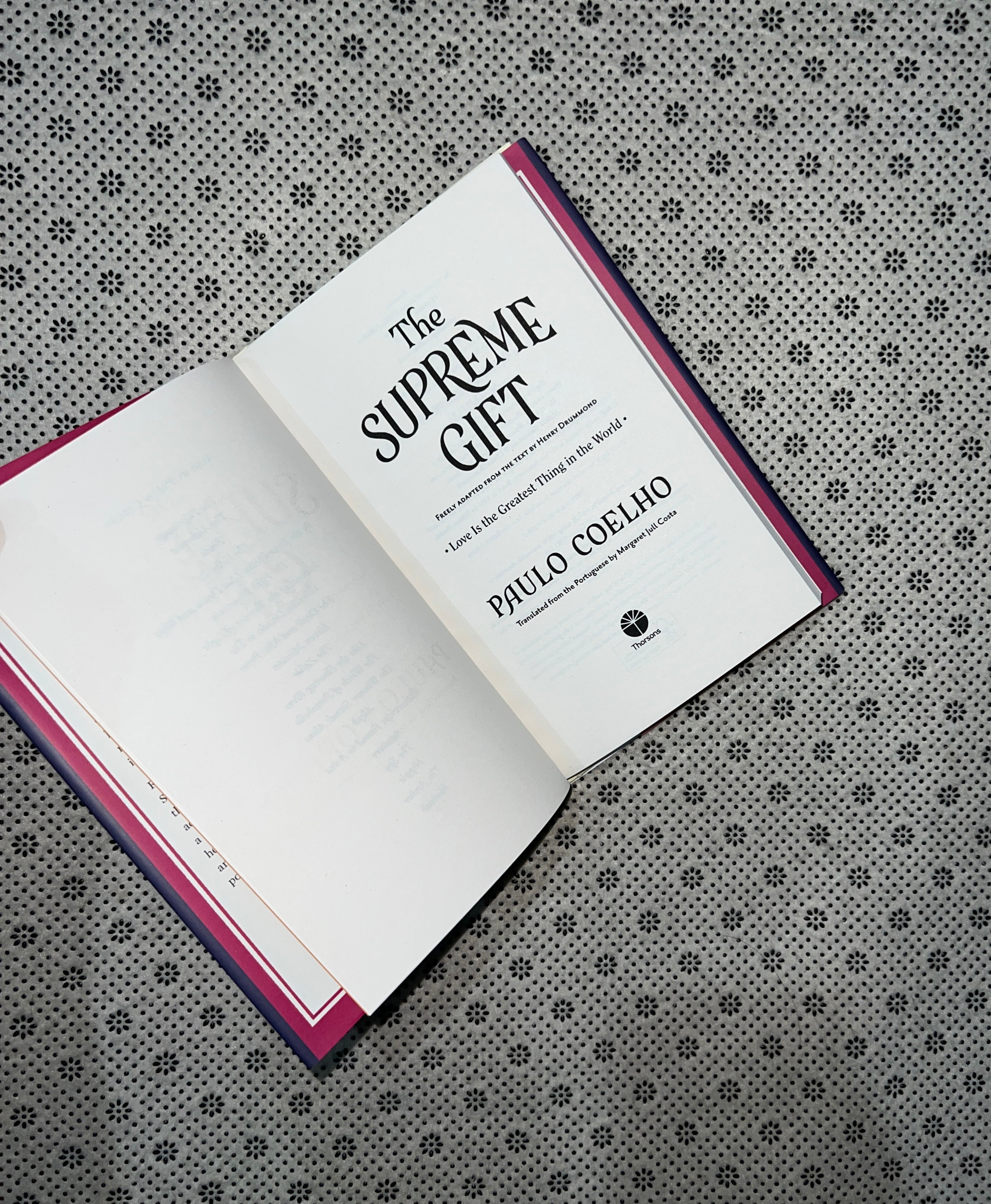 THE SUPREME GIFT by Paulo Coelho