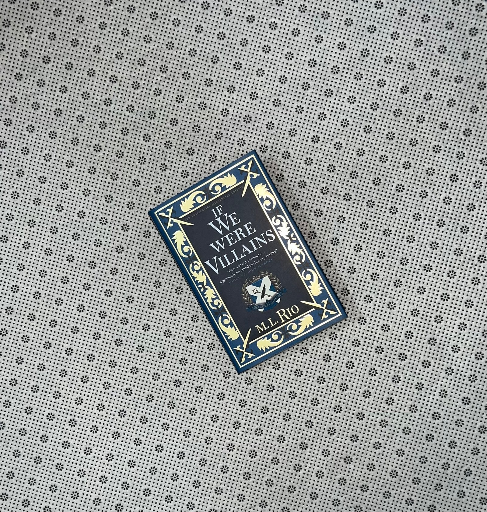 if we were villains illustrated edition by m l rio