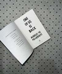 ONE OF US IS BACK: One Of Us Is Lying (Book 3) by Karen M. McManus