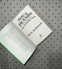 the lightning thief percy jackson and the olympians book 1 by rick riordan