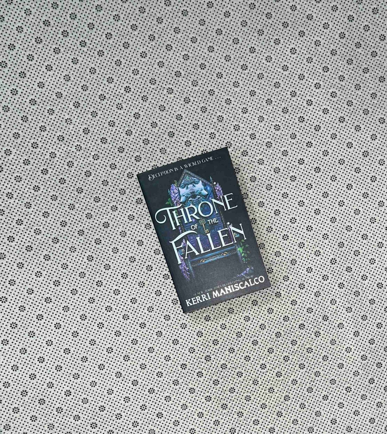 throne of the fallen prince of sin series book 1 by kerri maniscalco