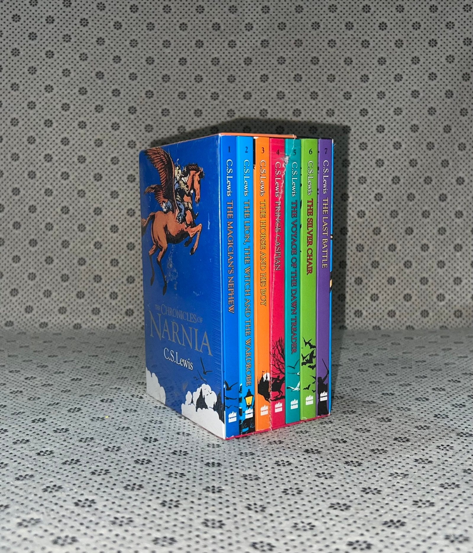 the chronicles of narnia 7 books box set by c s lewis