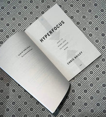hyperfocus how to work less to achieve more by chris bailey