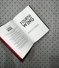 fourth wing the empyrean series book 1 special edition by rebecca yarros