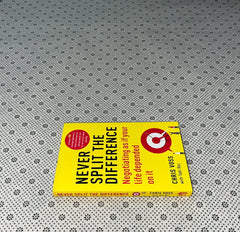 never split the difference negotiating as if your life depended on it by chris voss