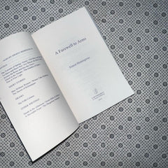 a farewell to arms by ernest hemingway