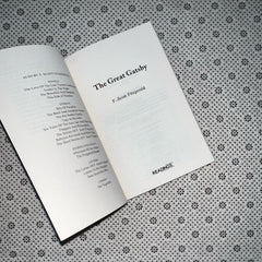 the great gatsby by f scott fitzgerald