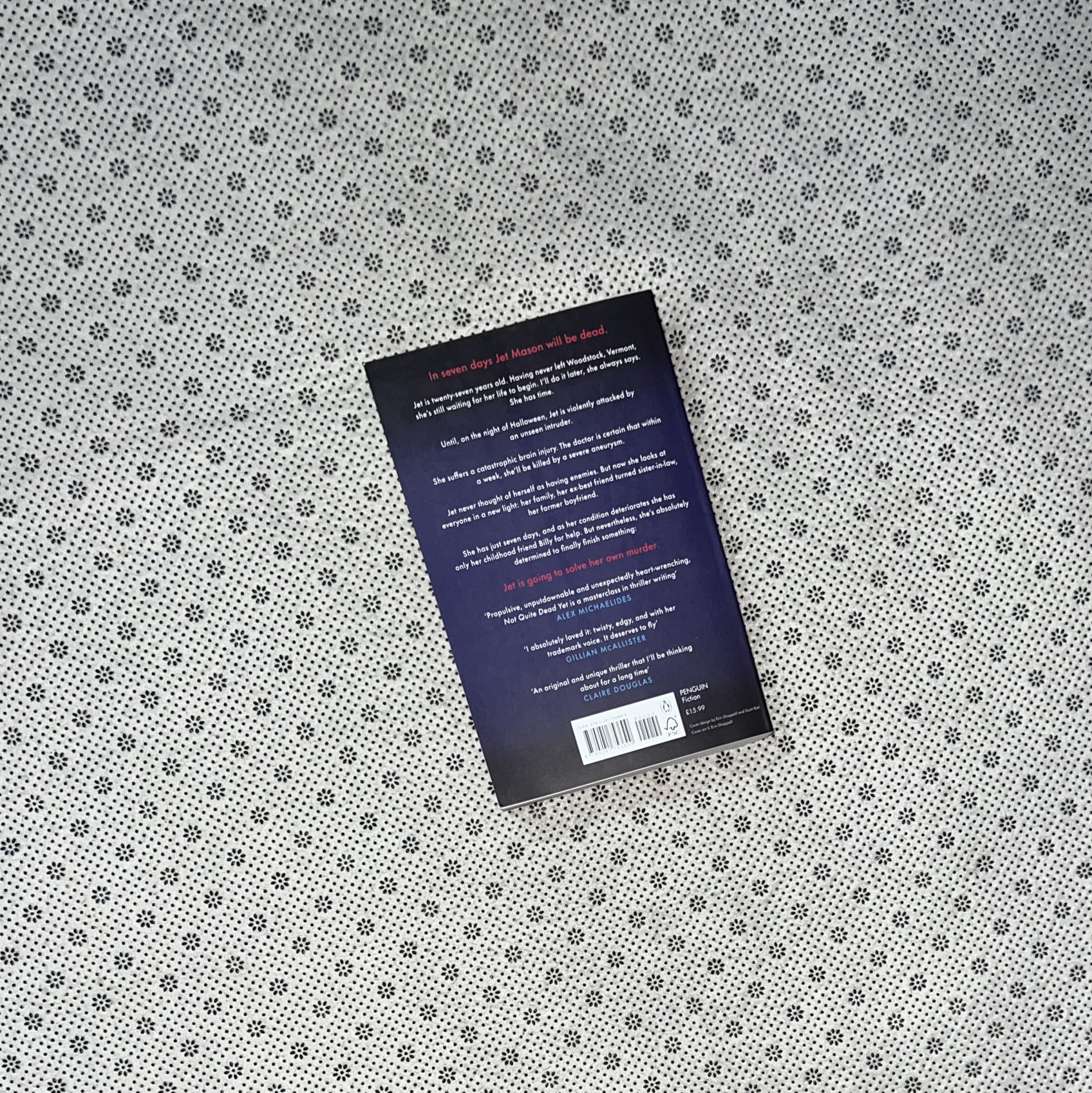 NOT QUITE DEAD YET by Holly Jackson