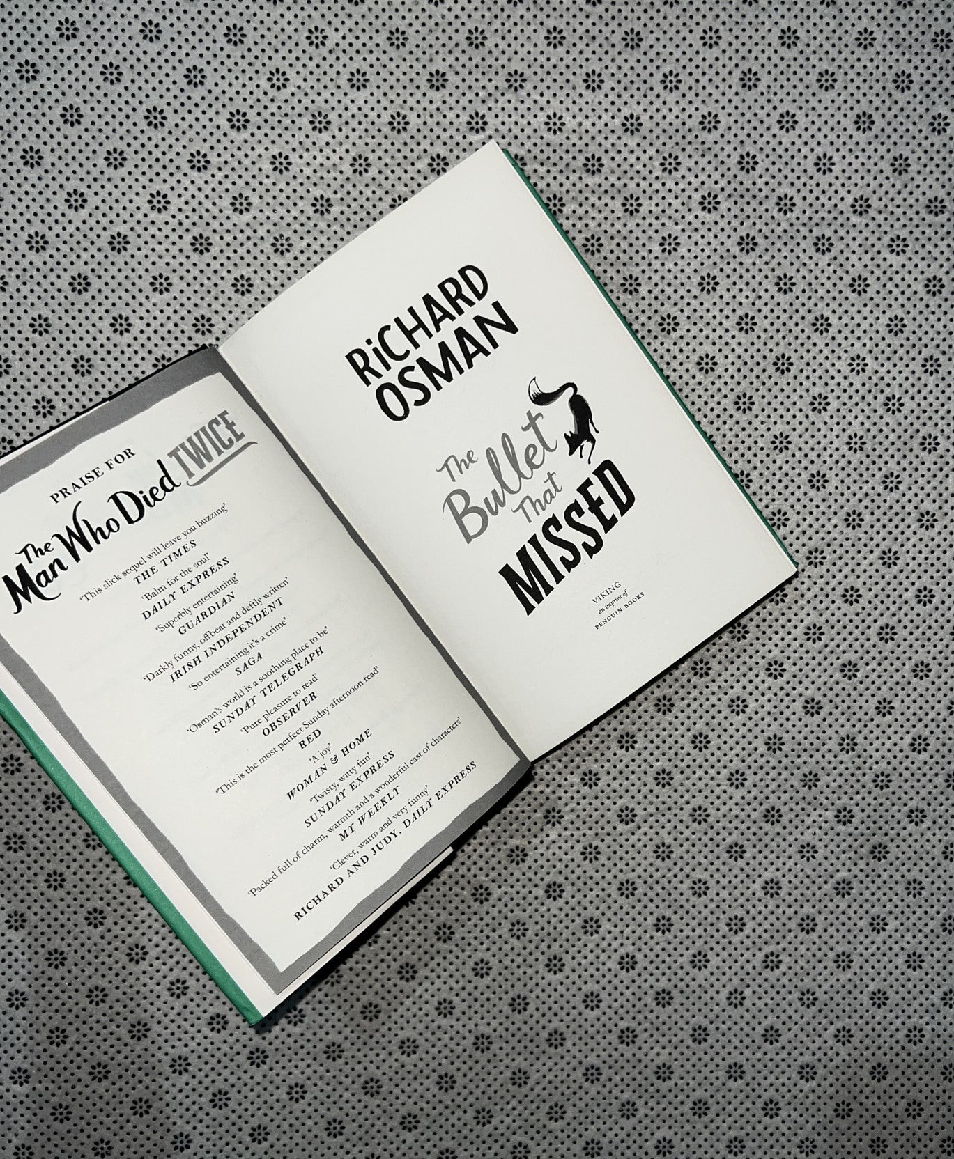 THE BULLET THAT MISSED by Richard Osman