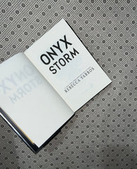onyx storm the empyrean series book 3 deluxe limited edition by rebecca yarros