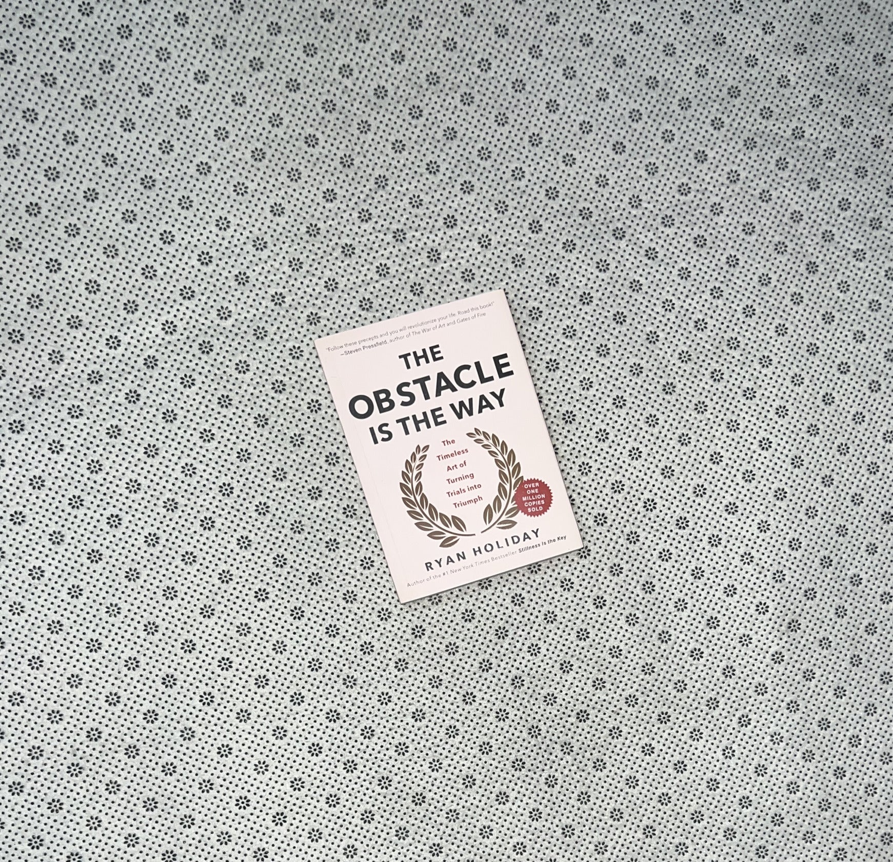 THE OBSTACLE IS THE WAY: The Timeless Art Of Turning Trials Into Triumph (Expanded 10th anniversary Edition) by Ryan Holiday