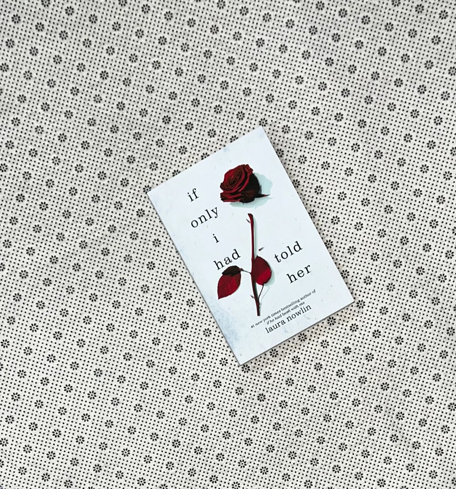 if only i had told her by laura nowlin