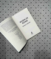 when in rome when in rome series book 1 by sarah adams