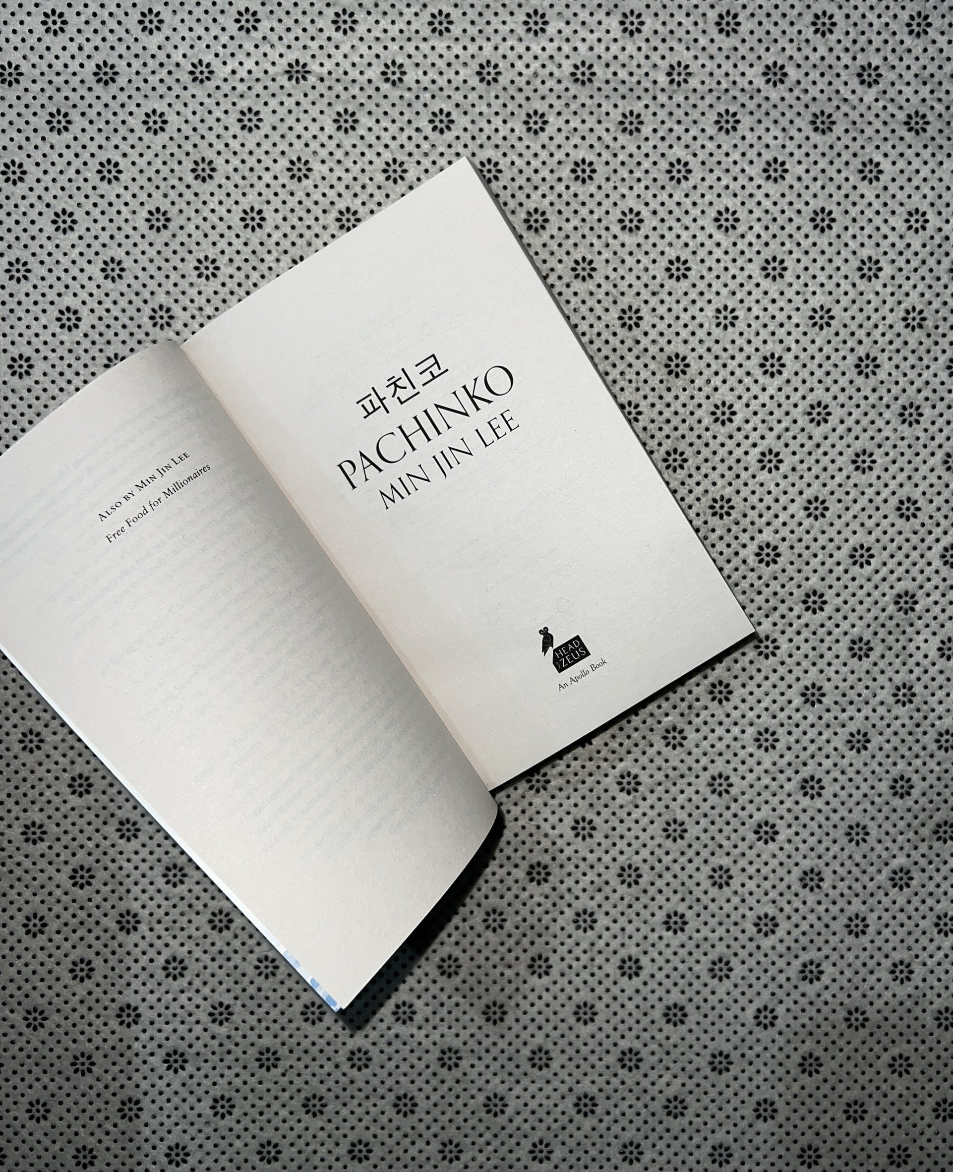 PACHINKO by Min Jin Lee