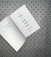 if only i had told her by laura nowlin