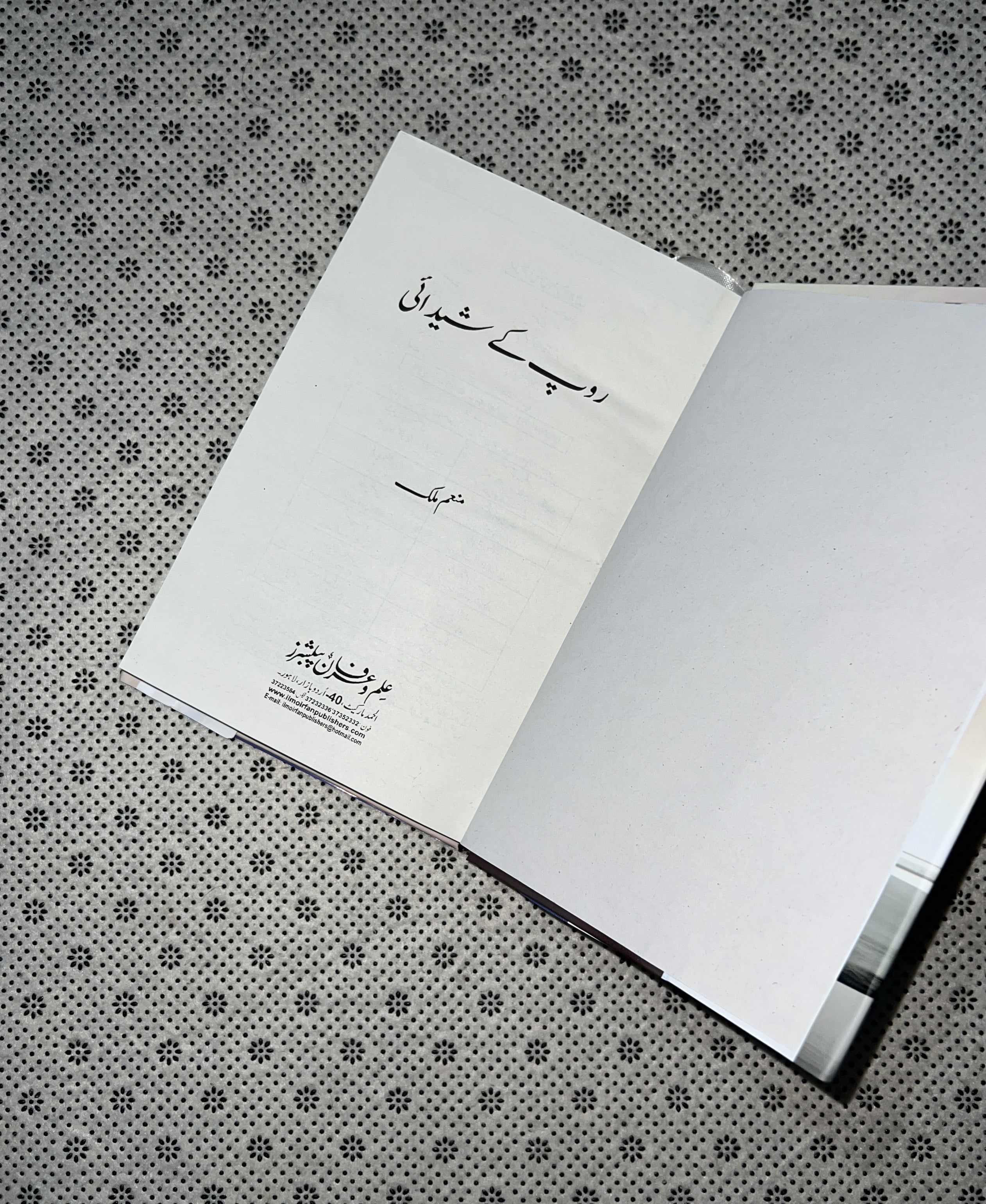 ROOP KAY SHEDAI by Munam Malik