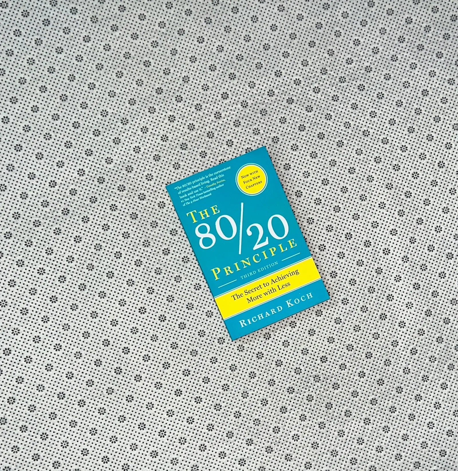 the 80 20 principle the secret of achieving more with less by richard koch