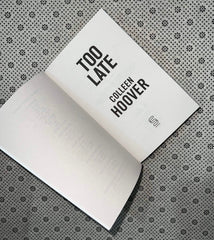 too late by colleen hoover