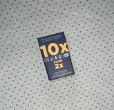 10X IS EASIER THAN 2X by Dan Sullivan