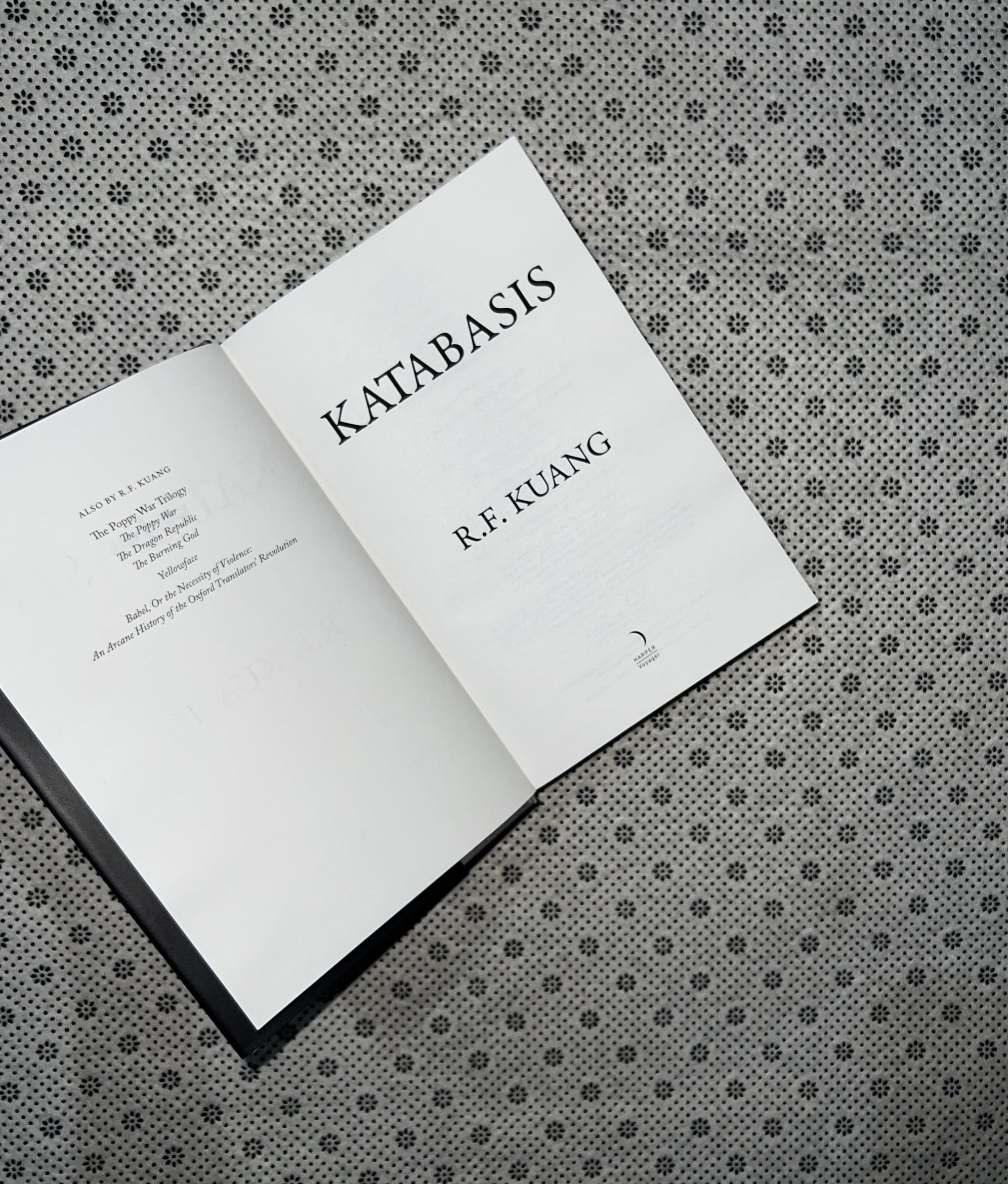 KATABASIS: Standard Hb Edition R.F. Kuang