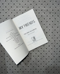 MY FRIENDS: A Novel by Fredrik Backman