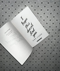 i hope this doesnt find you by ann liang