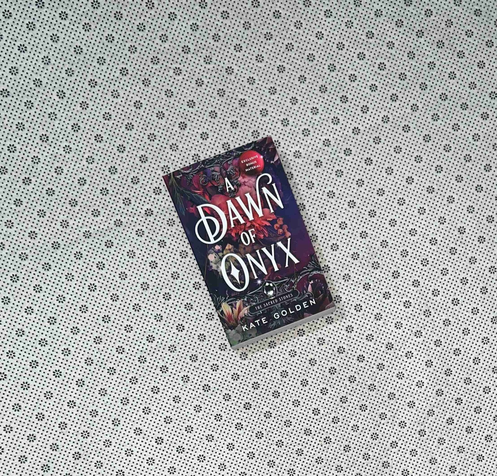 a dawn of onyx the sacred stones series book 1 by kate golden