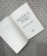 never a hero only a monster series book 2 by vanessa len