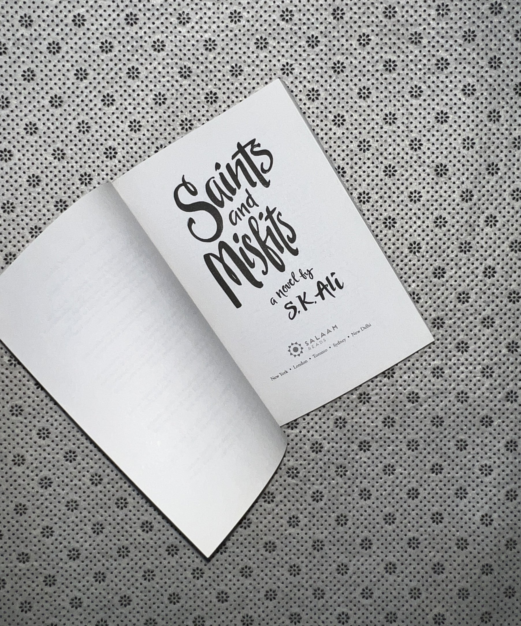 SAINTS AND MISFITS by S.K. Ali