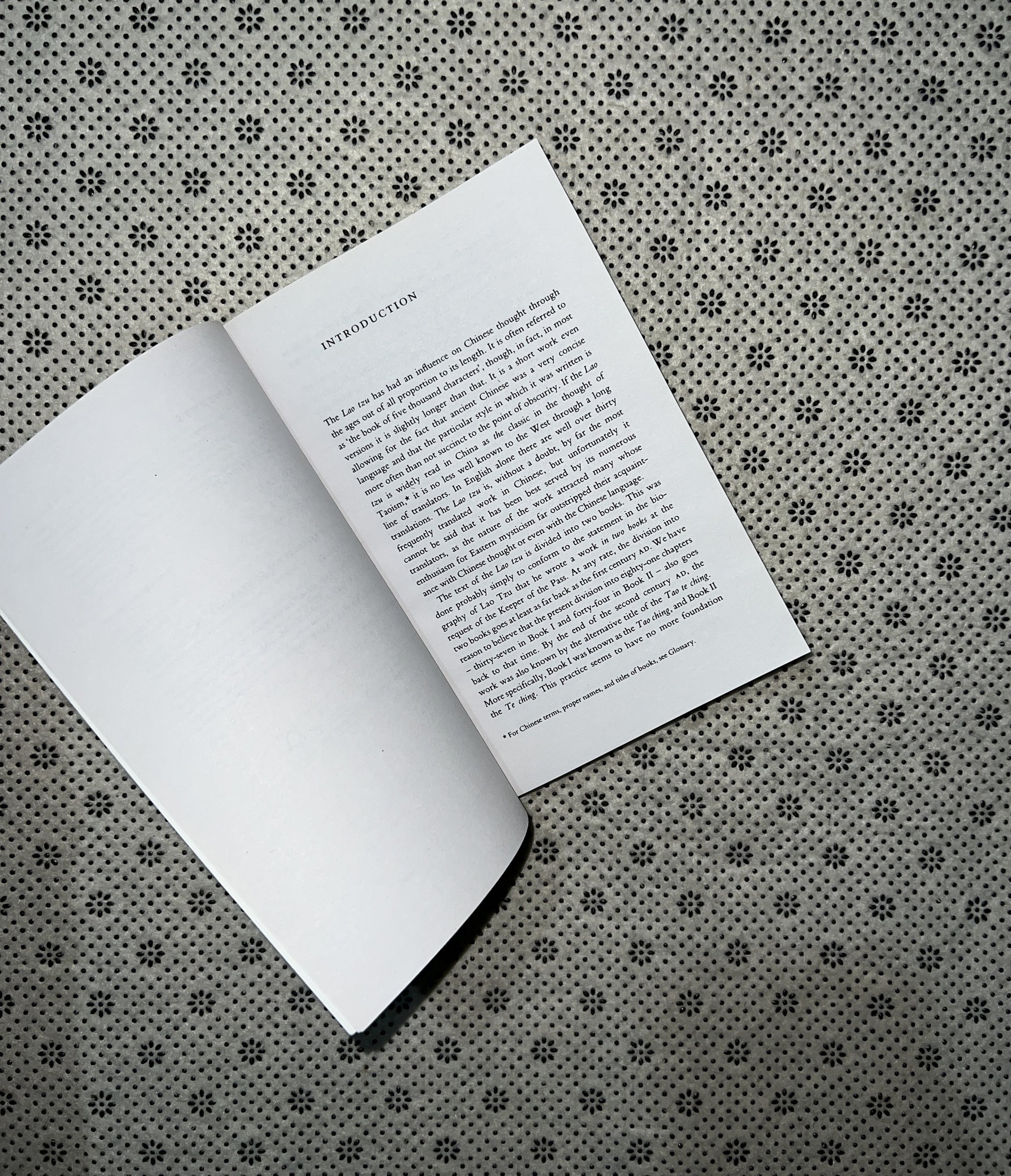 TAO TE CHING by Lao Tzu