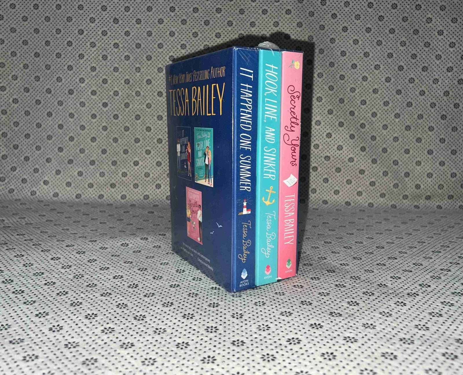 tessa bailey boxed set it happened one summer hook line and sinker secretly yours by tessa bailey