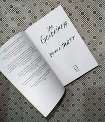 the goldfinch by donna tartt