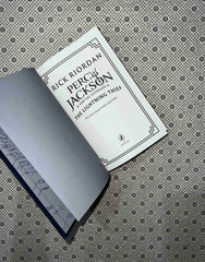 the lightning thief percy jackson and the olympians series book 1 deluxe collectors edition by rick riordan