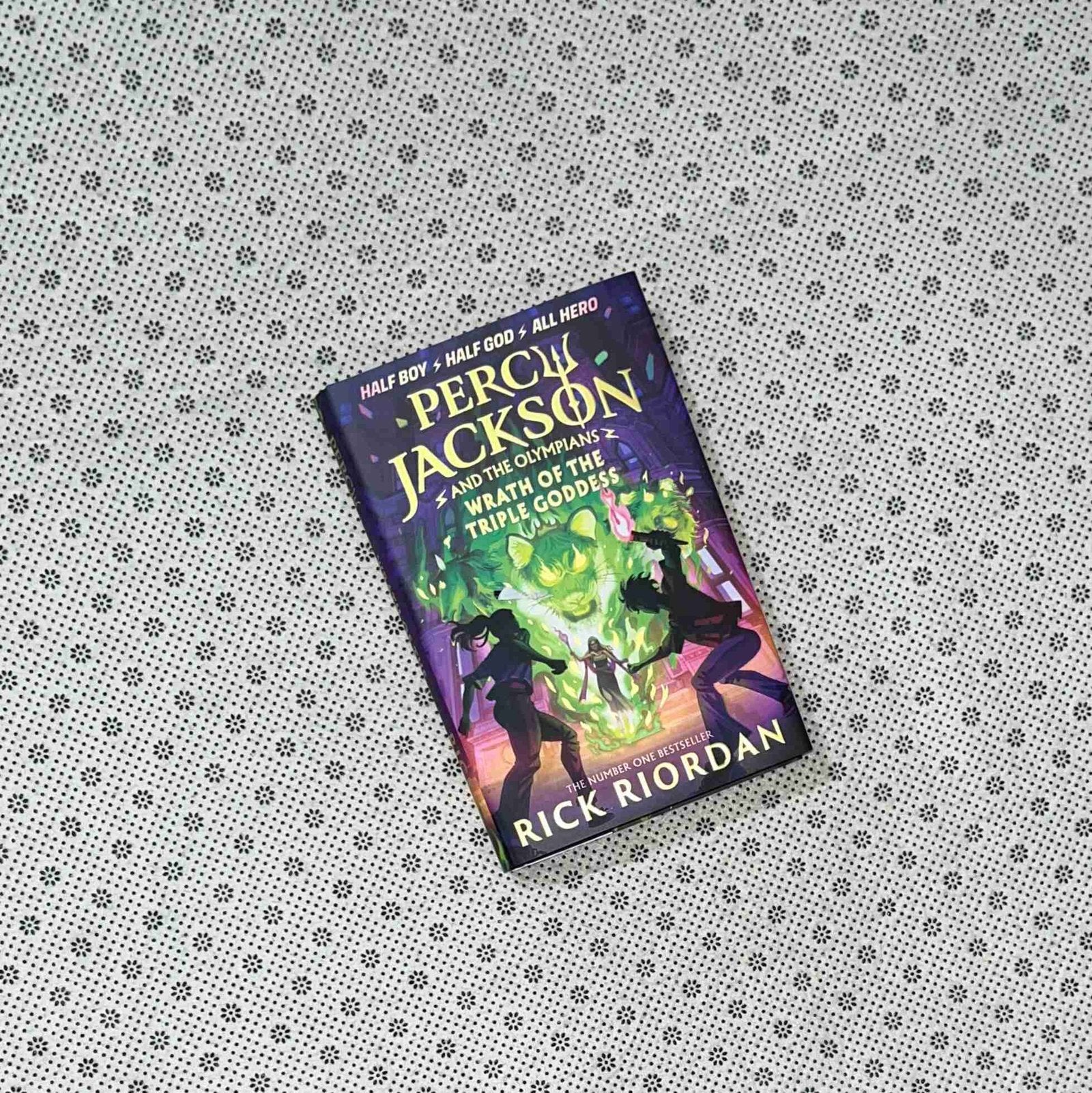 wrath of the triple goddes designed edges percy jackson and the olympians series book 7 by rick riordan