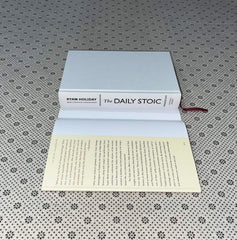 the daily stoic 366 meditations on wisdom perseverance and the art of living by ryan holiday